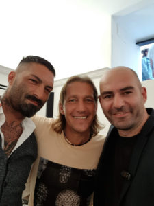 Antonio Sepe con Michael Salgado e Giorgio Alfieri