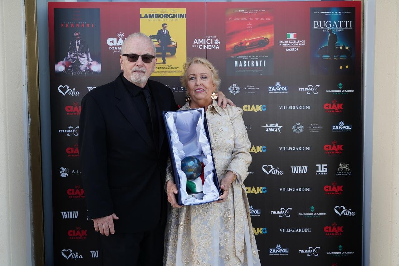 Bobby e Barbara Moresco mostra del cinema venezia ph press