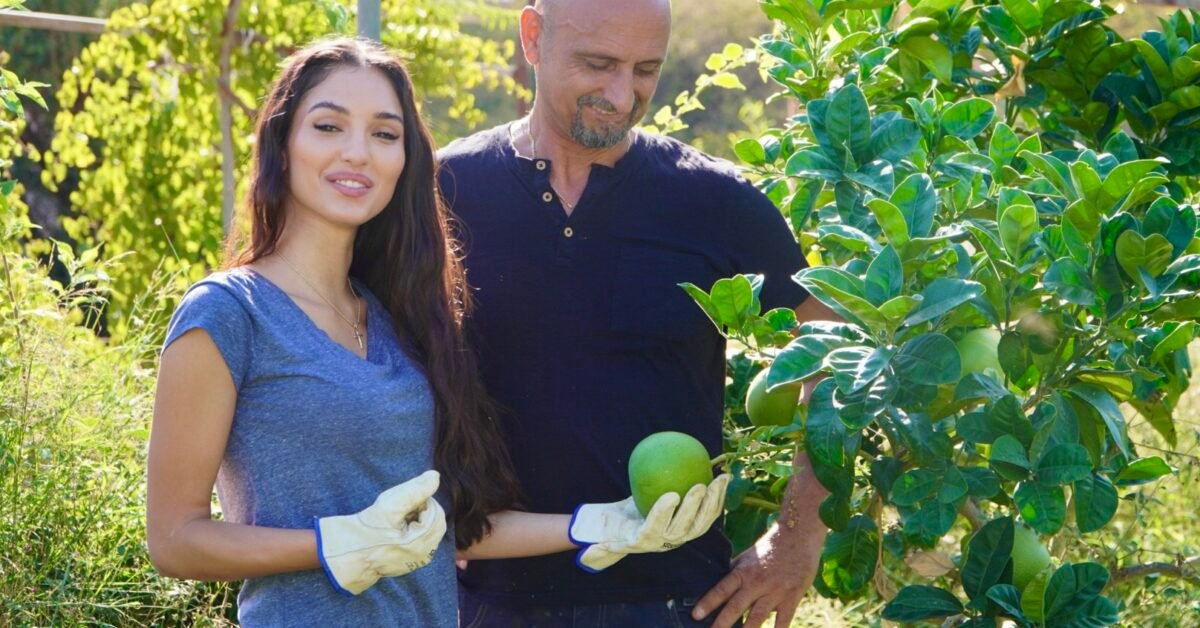 Natalia Guglielmo con il papà