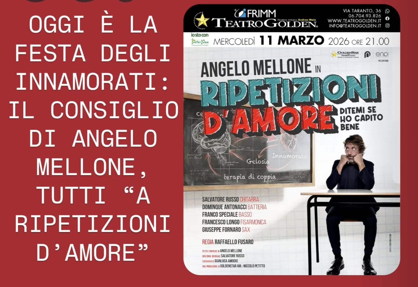 Angelo Mellone - Ripetizioni d'amore ph Press