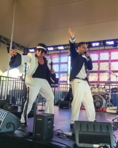 Luis & il sosia di Adriano Celentano