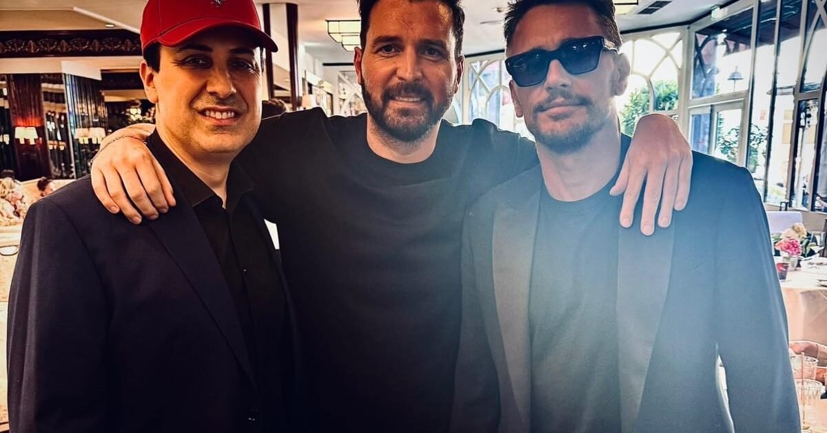 Andrea Iervolino e James Franco ph Press