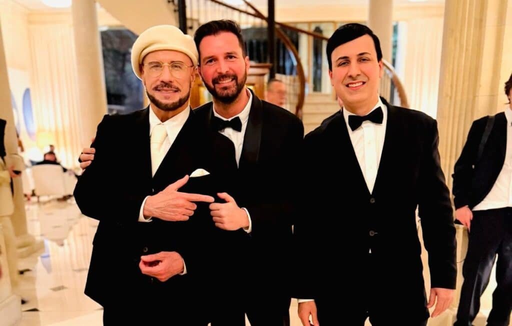 Andrea Iervolino e John Travolta - Festival di Cannes ph Press