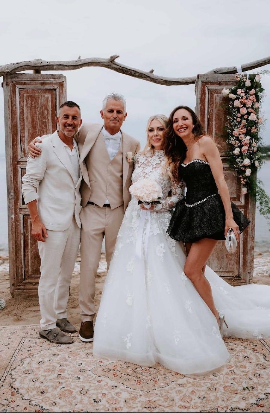 Antonio Vandoni e Ileana Falcone con Chiara Squaglia ph press
