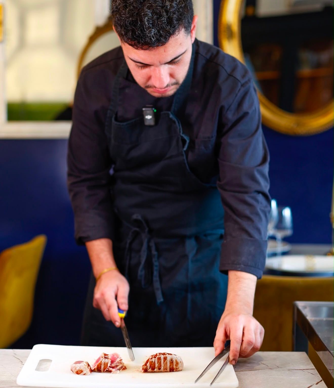 Biagio D’Ambrosio titolare Oceano Restaurant
