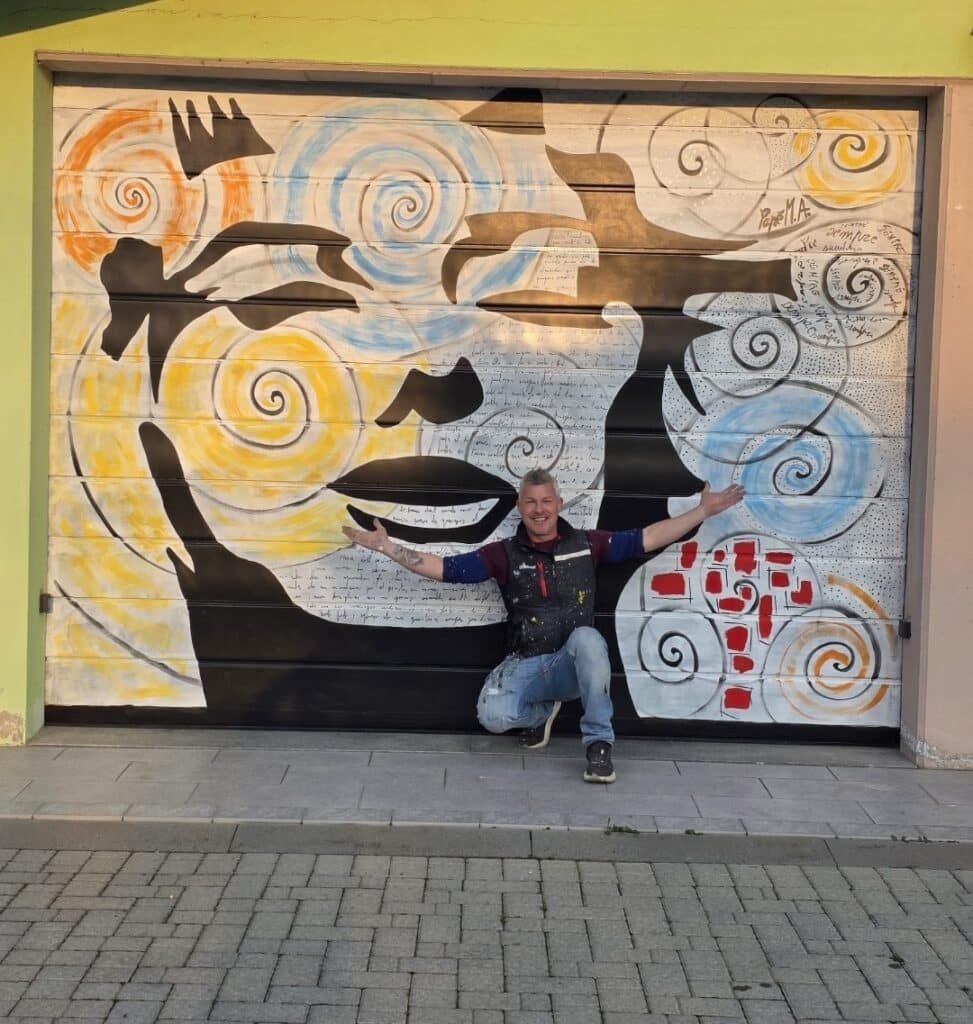 Marco Angelo Pepè e la sua arte dipinta sui muri